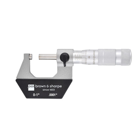 Mechanical Outside Micrometer with 0.0001" Graduation – Available in Multiple Ranges (0-4")
