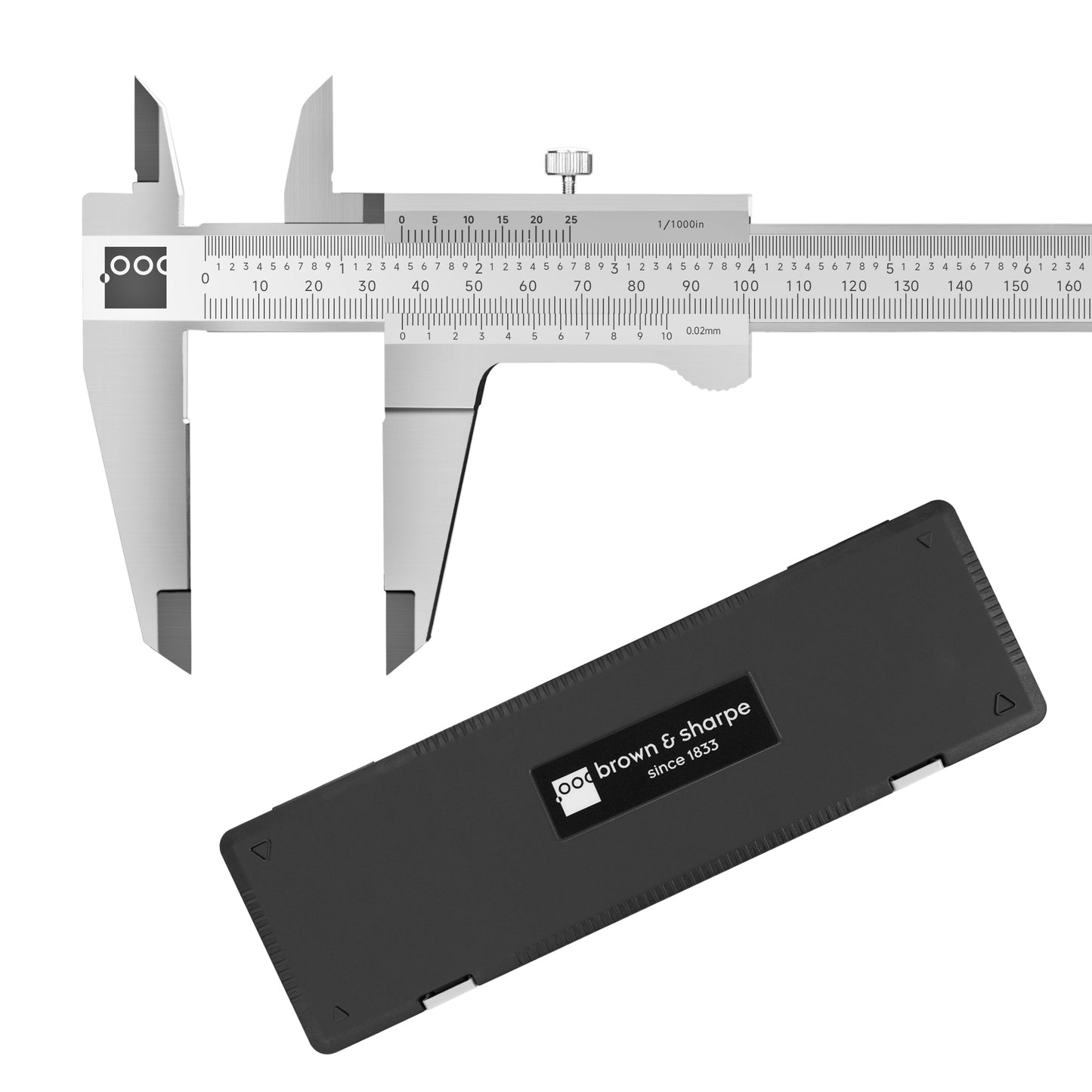 6in./8in./12in. Range Vernier Caliper with 0.001" or 1/128" Graduations