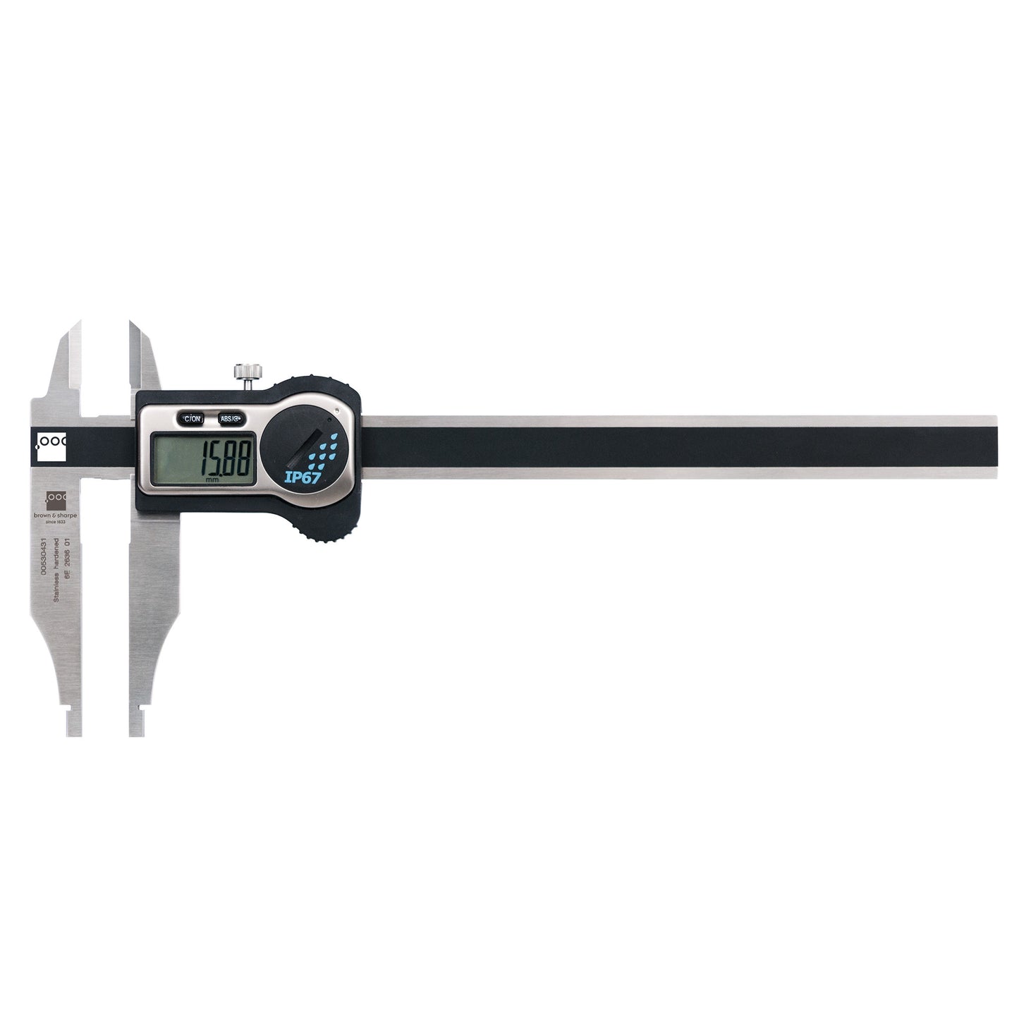 8in. Digital Workshop Caliper  IP67, External Jaws