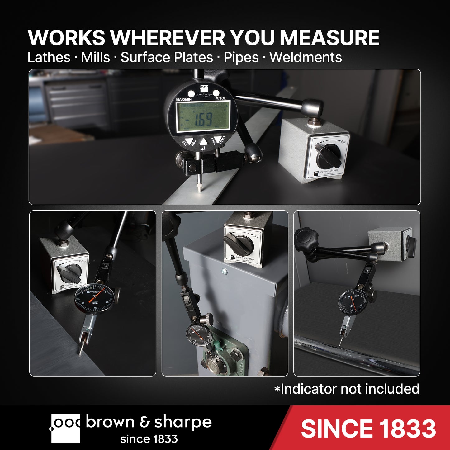 Articulated Support With Magnetic Base