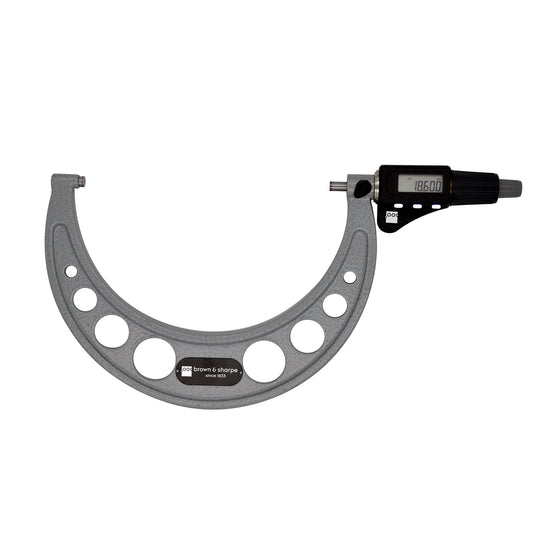 Digital Outside Micrometer With OPTO-RS232 IP54 Available in Multiple Ranges (0-12")