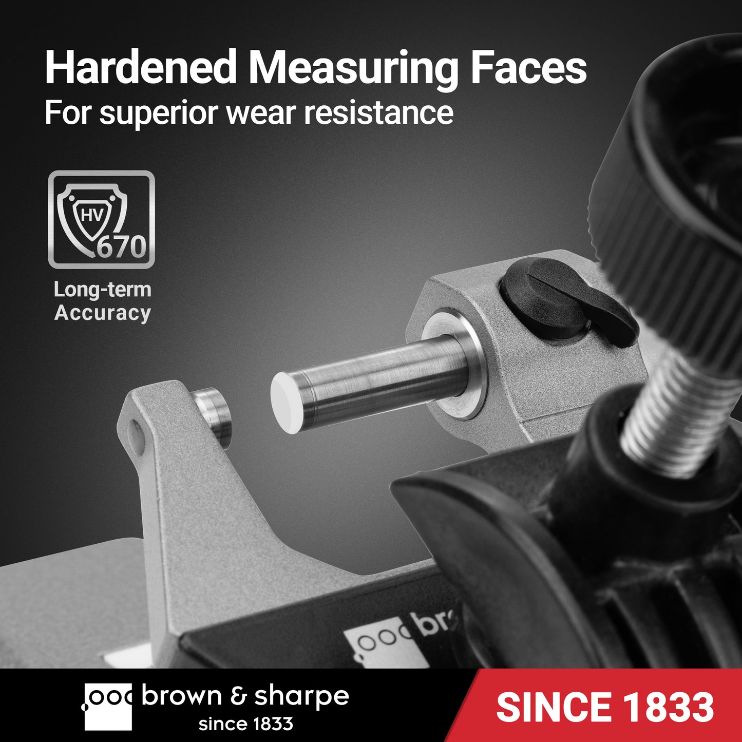 0-4 in. Mechanical Outside Micrometer 0.0001" Graduation