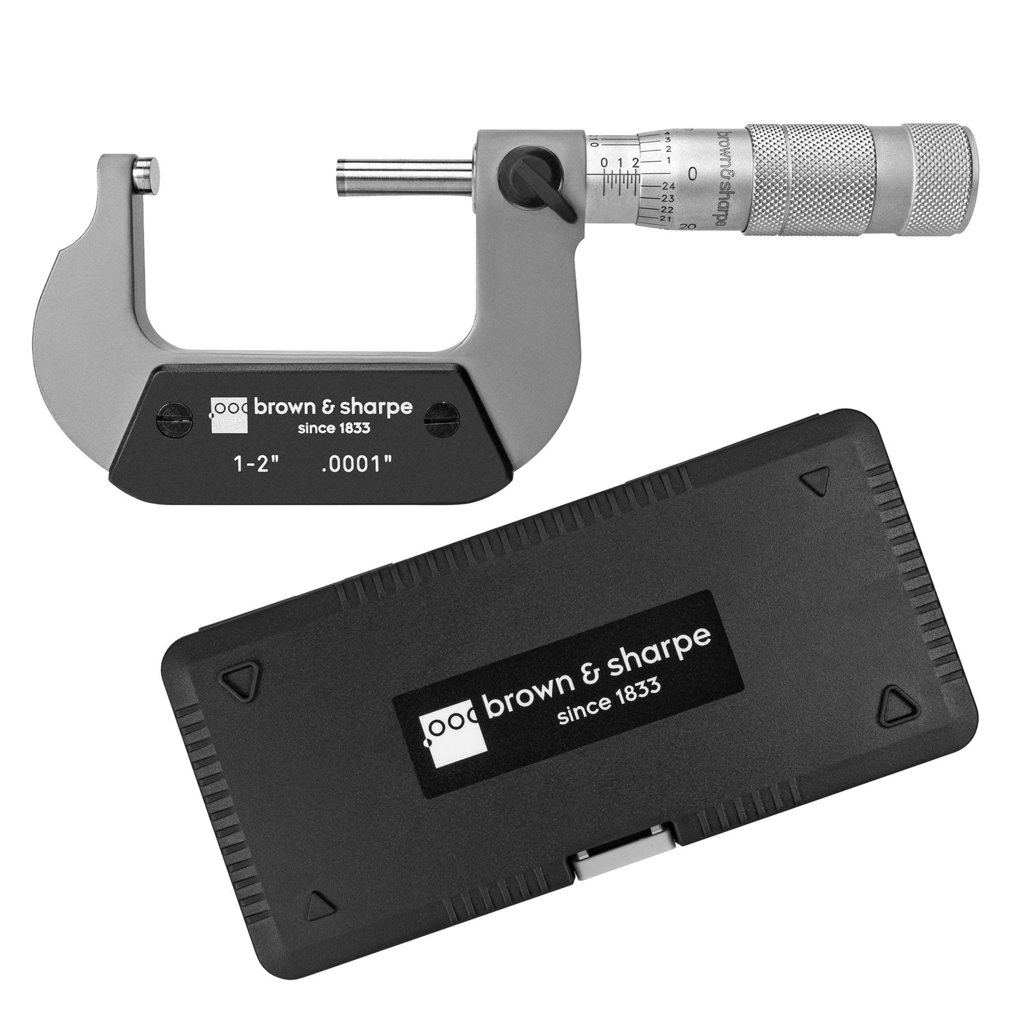 0-4 in. Mechanical Outside Micrometer 0.0001" Graduation