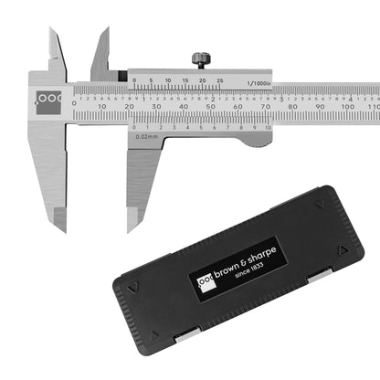 6in./8in./12in. Range Vernier Caliper with 0.001" or 1/128" Graduations