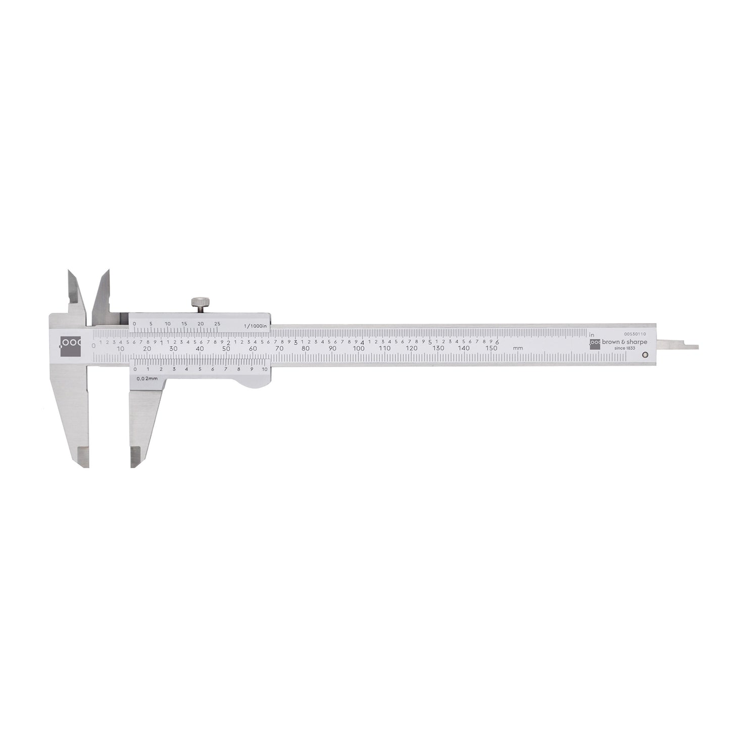 Vernierl Caliper 150mm/6in. Range 0.001" & 1/128" Graduation