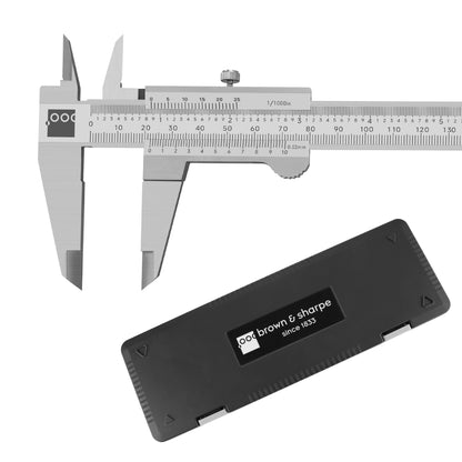6in./8in./12in. Range Vernier Caliper with 0.001" or 1/128" Graduations