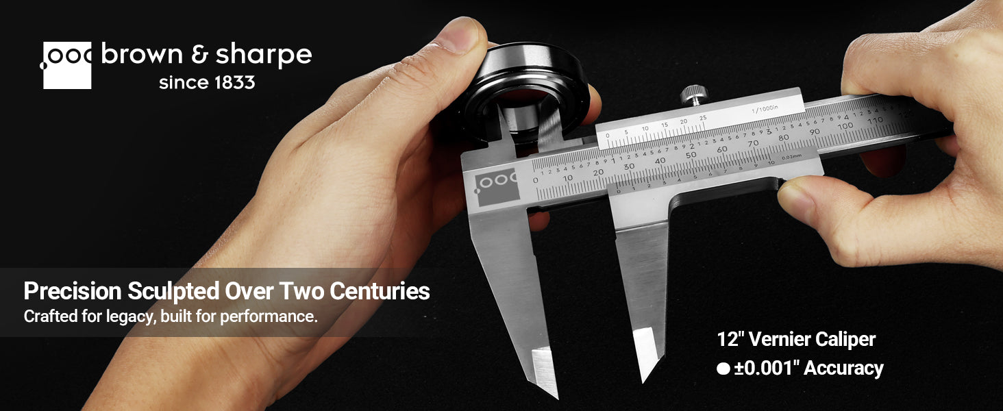 6in./8in./12in. Range Vernier Caliper with 0.001