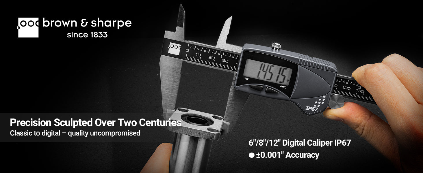 6in./8in./12in. Range Digital Caliper IP67 A+ image