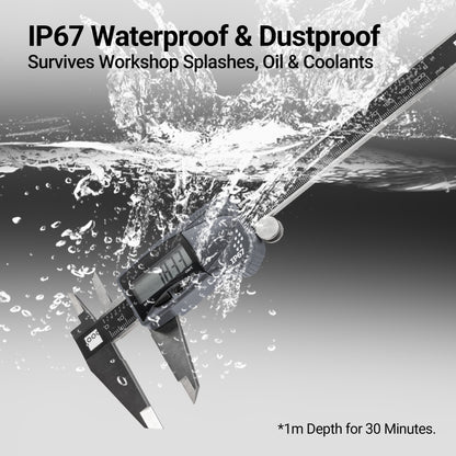 6in./8in./12in. Range Digital Caliper IP67