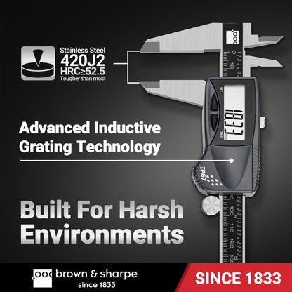 6in./8in./12in. Range Digital Caliper IP67
