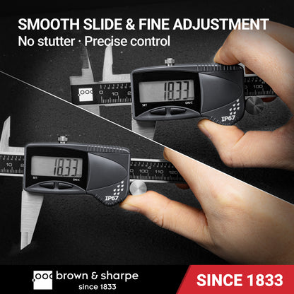 6in./8in./12in. Range Digital Caliper IP67