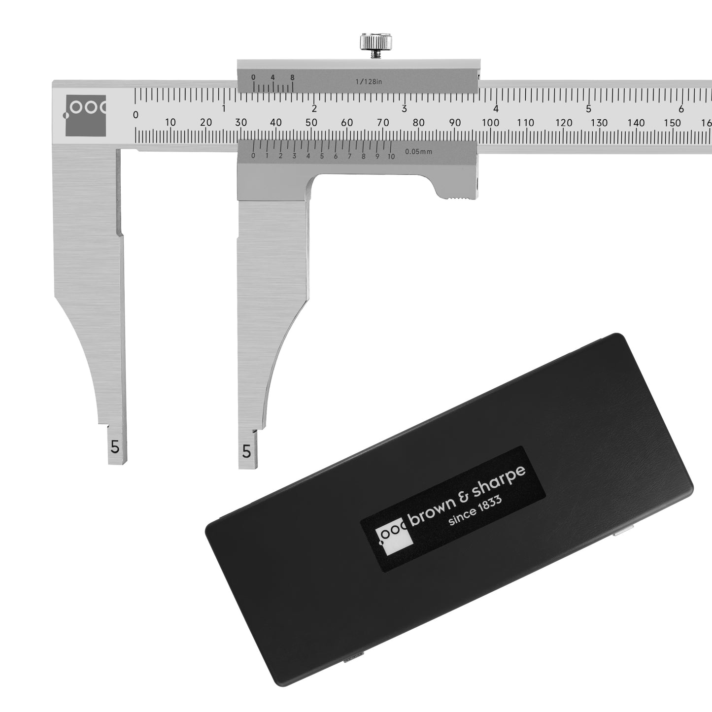 8in./12in./20in. Range Vernier Workshop Caliper with 1/128" Graduation