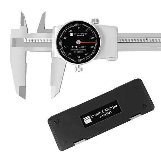 6in./8in./12in. Range Dial Caliper Swiss Core Movement