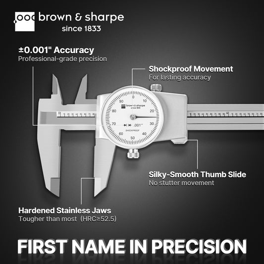 6in./8in./12in. Range Dial Caliper