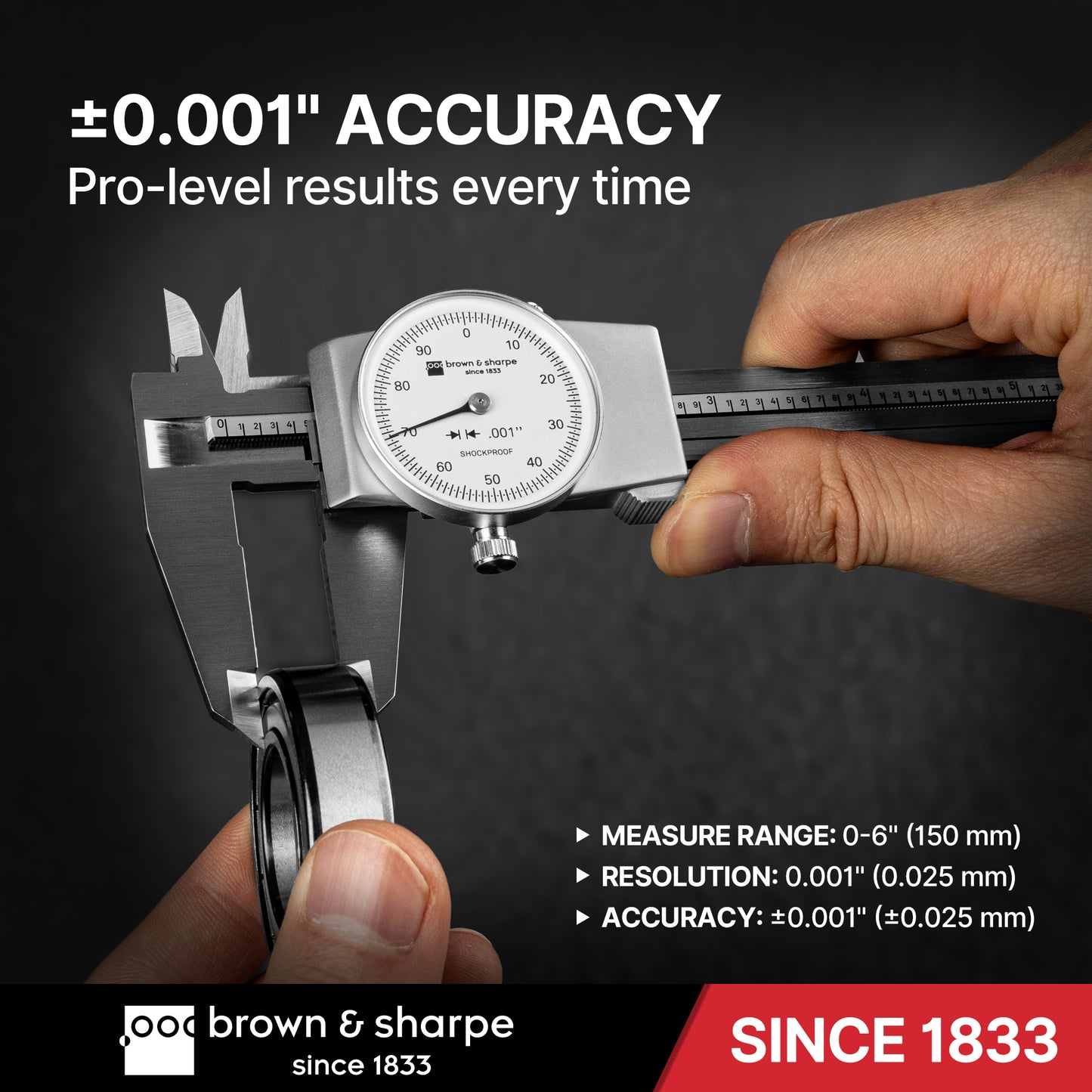 6in./8in./12in. Range Dial Caliper