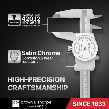 6in./8in./12in. Range Dial Caliper