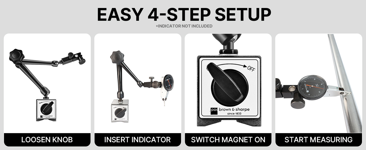 Articulated Support With Magnetic Base A+ image