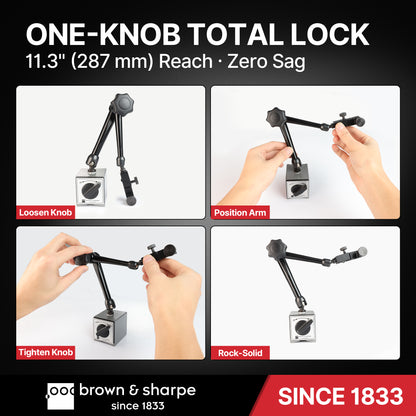 Articulated Support With Magnetic Base