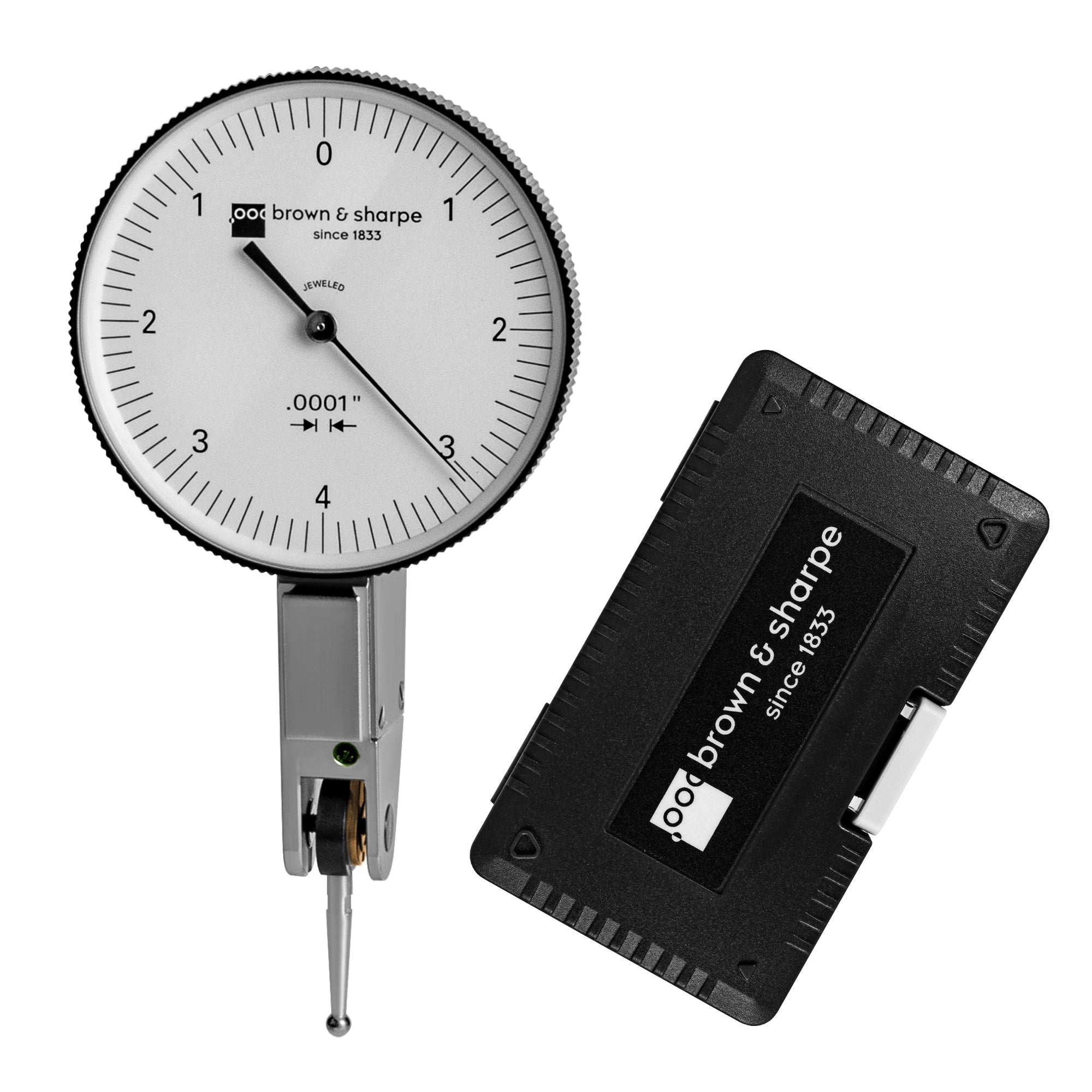 Ruby Bearings Horizontal Dial Lever Indicator 0.008 in. Range 0-4-0 Di ...