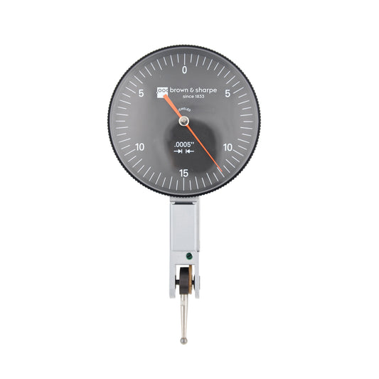 Ruby Bearings Horizontal Dial Lever Indicator 0.03"Range 0-15-0 Dial 0.0005"Graduation