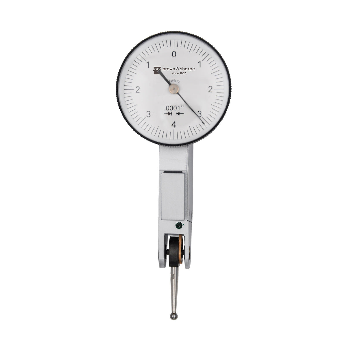 Ruby Bearings Horizontal Compact Dial Lever Indicator 0.008 in. Range ...
